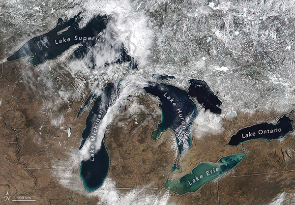 ‘Forever chemicals’ found to rain down on all five Great Lakes image