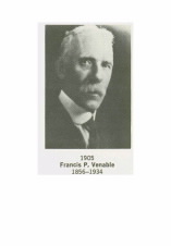 Former ACS President Francis P. Venable