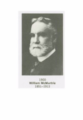 Former ACS President William McMurtrie