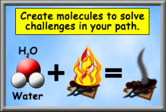 Create molecules to solve challenges in your path