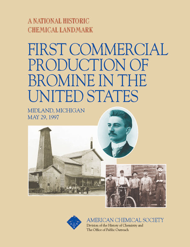 "First Electrolytic Production of Bromine” commemorative booklet