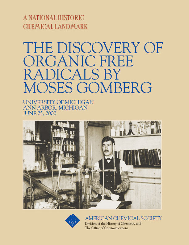 “The Discovery of Organic Free Radicals by Moses Gomberg” commemorative booklet