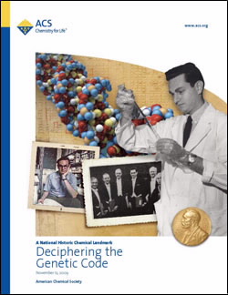 Deciphering the Genetic Code commemorative booklet