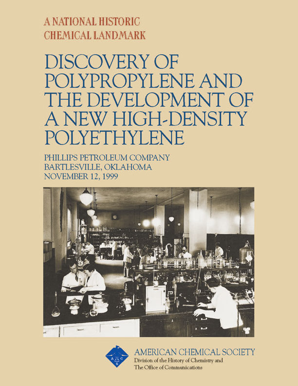 “Discovery of Polypropylene and the Development of a New High-Density Polyethylene” commemorative booklet