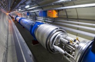 Internal view of the Large Hadron Collider