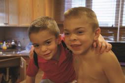 Brothers Justin and Jason Leider who have Hunter syndrome