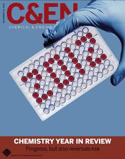Cover of C&EN magazine December 24, 2012 issue
