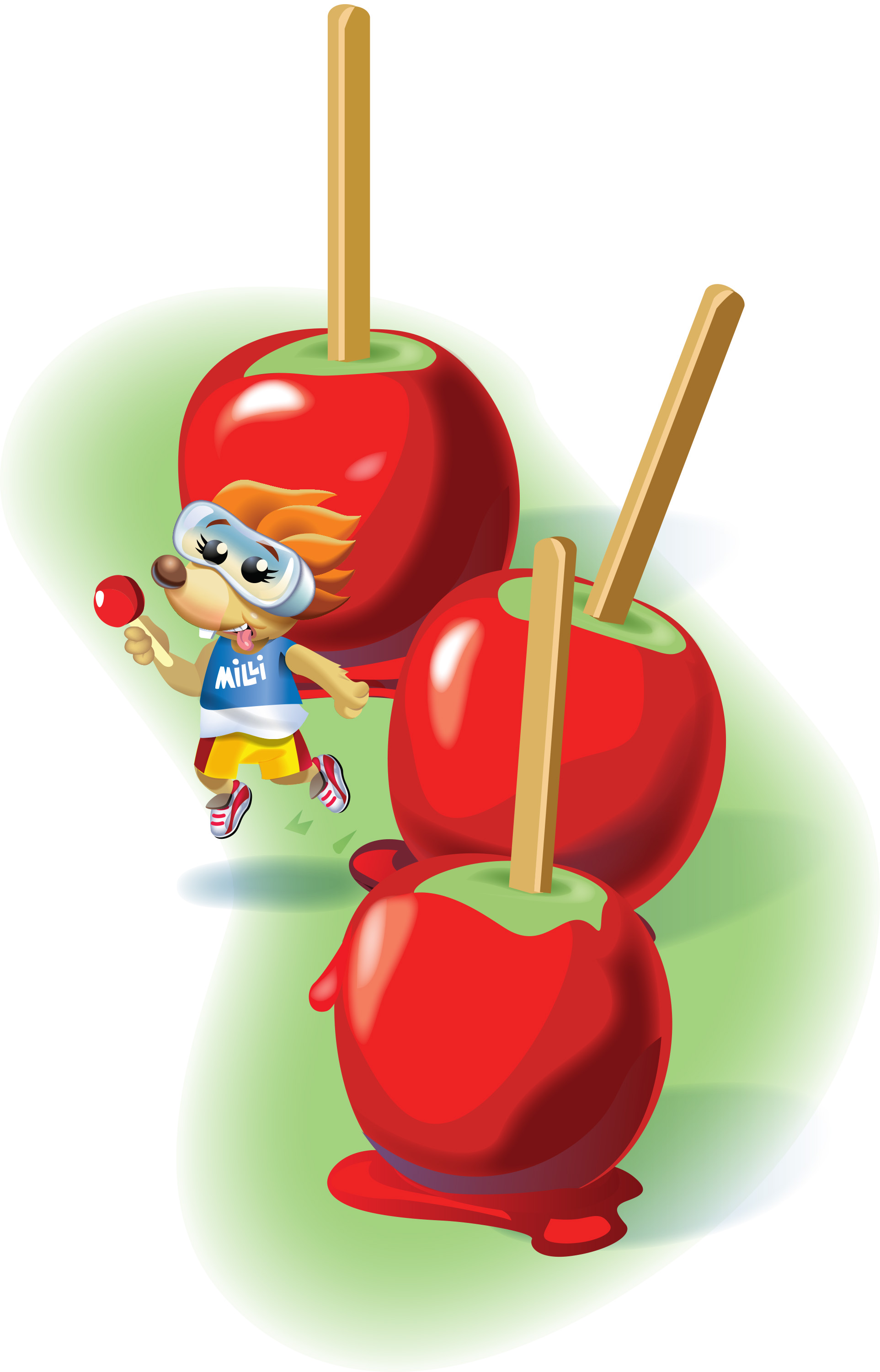 candy apple clipart - photo #32