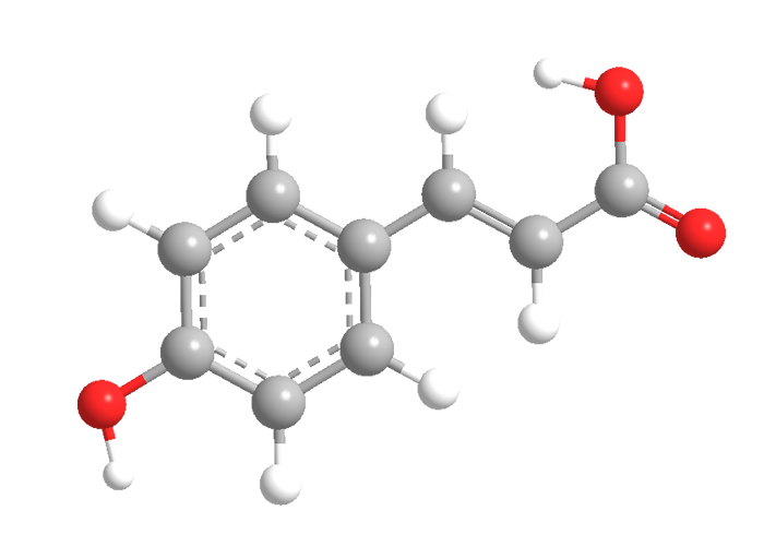 3D Image of p-Coumaric acid