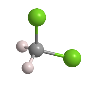 3D Image of Dichloromethane