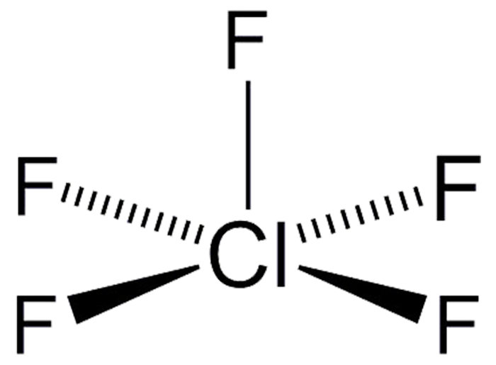 Image of Chlorine pentafluoride