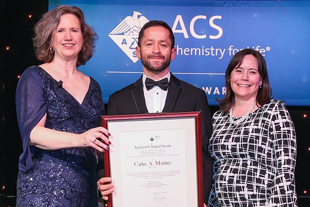 2024 Industrial Chemistry Award Recipient Carlos A. Martinez