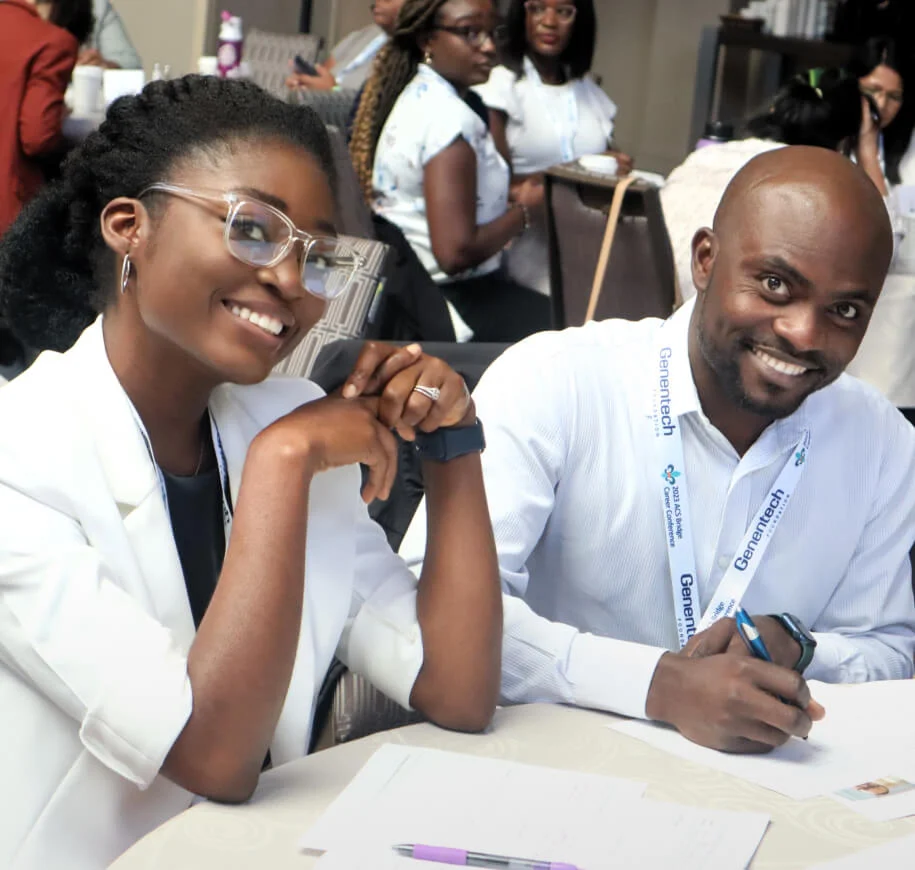 people watching a presentation