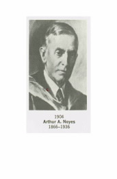 Former ACS President Arthur A. Noyes