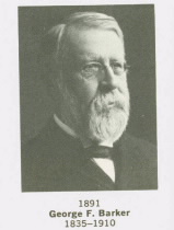 Former ACS President George F. Barker