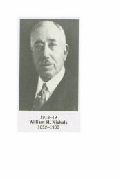 Former ACS President William H. Nichols