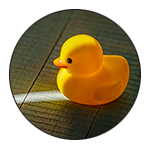 An image of a rubber duck