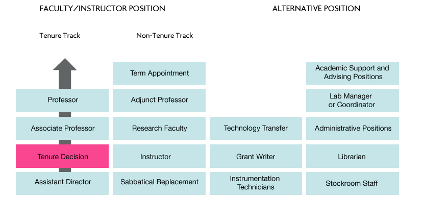 Tenure and Non-Tenure tracks for Faculty and Non-Traditional Academic Positions