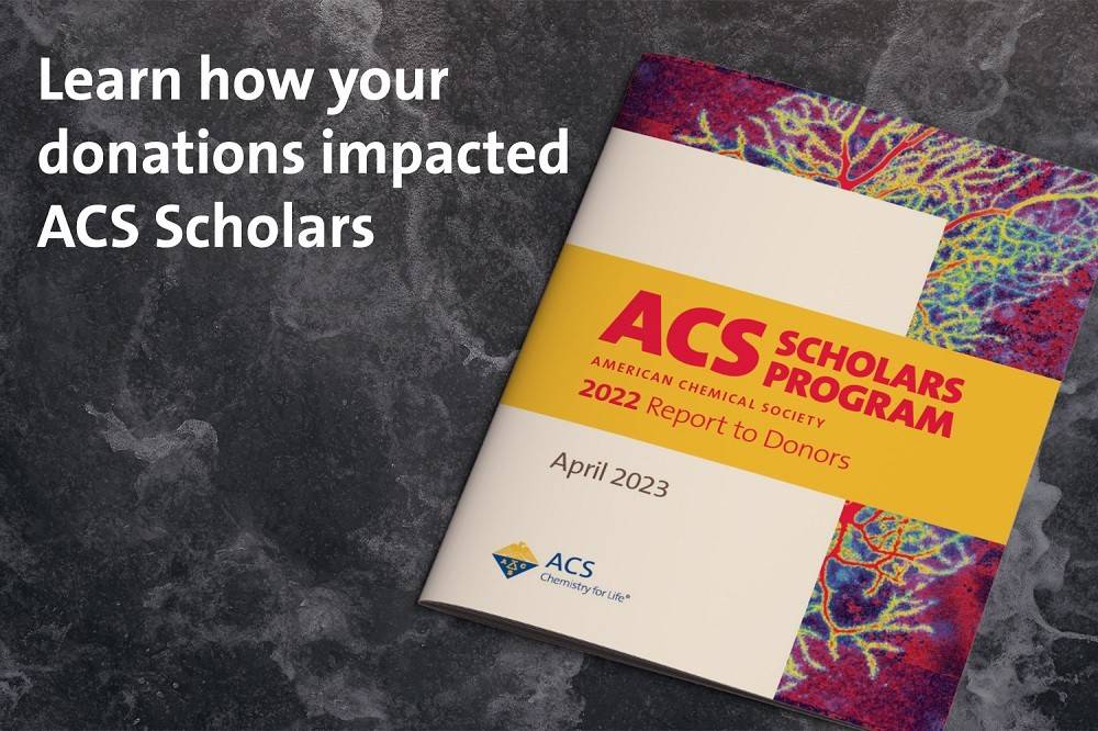 Learn how your donations impacted ACS Scholars. Download the 2022 report to donors.