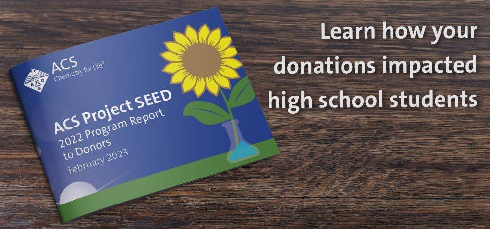 Learn how your donations impacted high school students. Download the 2020 Project SEED Donor Report.