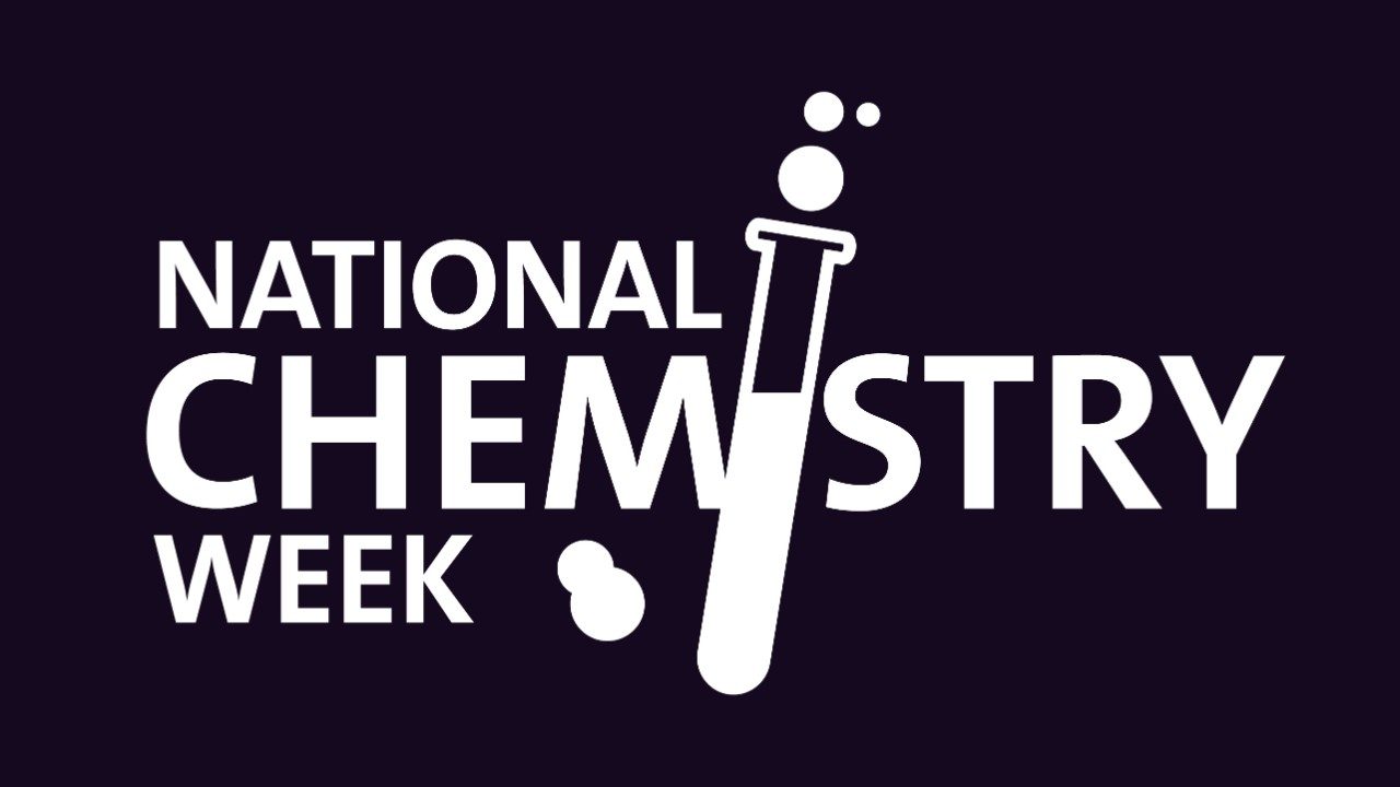 National Chemistry Week logo white