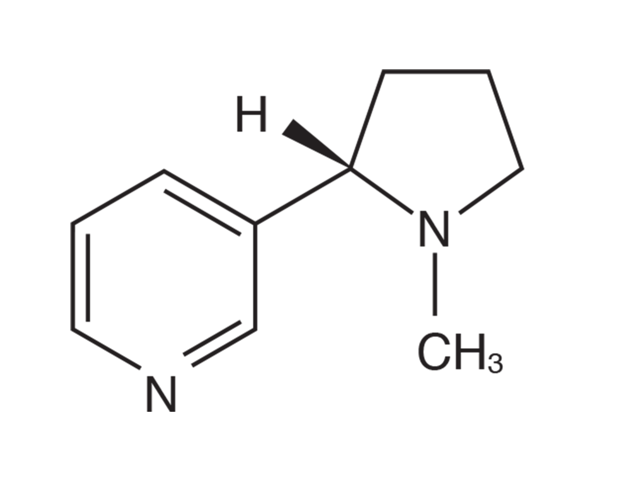 nicotine chemical stucture