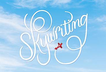 skywriting airplane