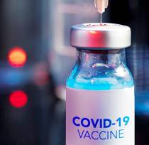 covid vasccine bottle