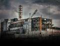 Building ruins in Chernobyl