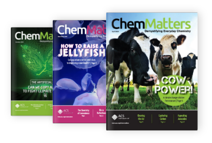 ChemMatters magazine covers