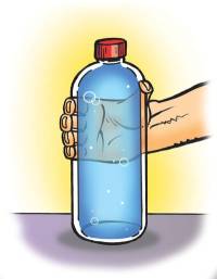 bottle full water
