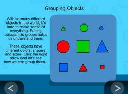 Simluation grouping objects in different ways
