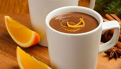 Theobromine Zester or Orange Hot Chocolate