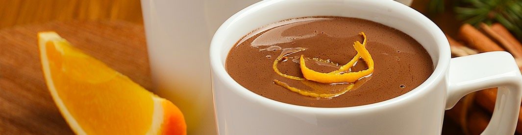 Theobromine Zester or Orange Hot Chocolate
