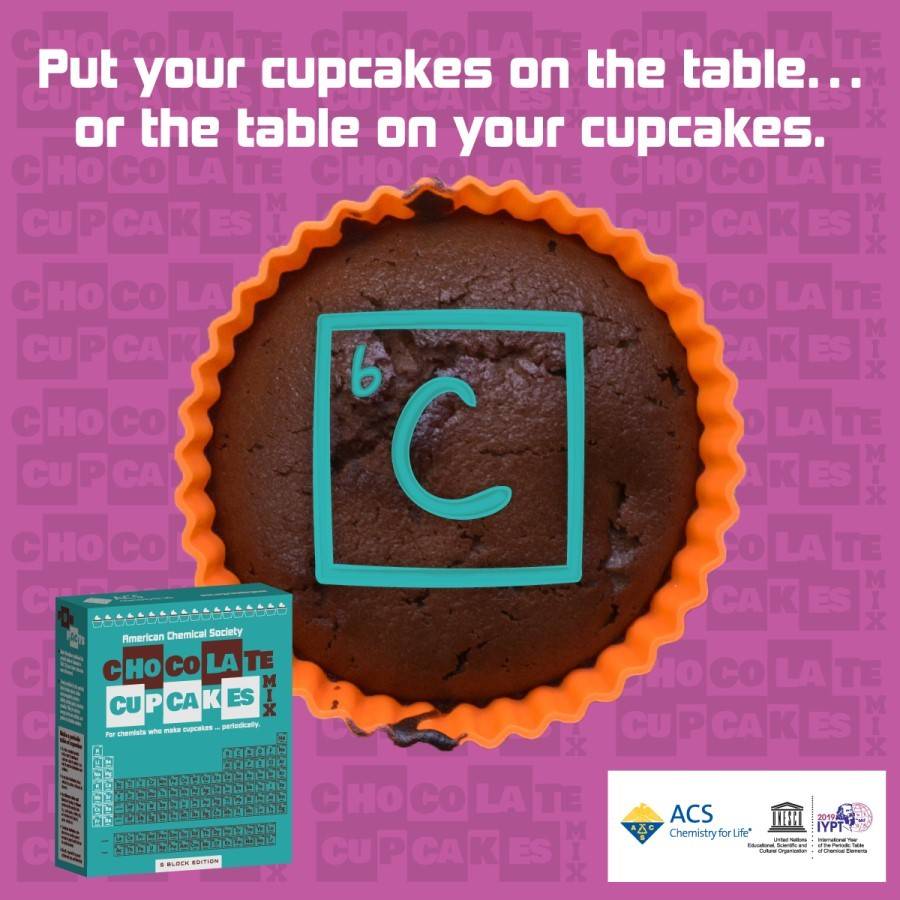 Put your cupcakes on the table...or the table on your cupcakes