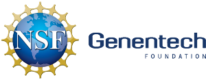 NSF and Genentech logos