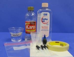 Materials for this experiment