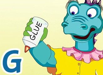 G is for Glue