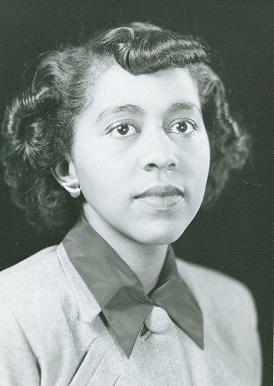 Headshot of Marie Maynard Daly as a young woman