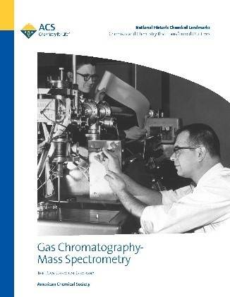 Gas chromatography-mass spectrometry Landmark booklet cover with link to pdf of booklet