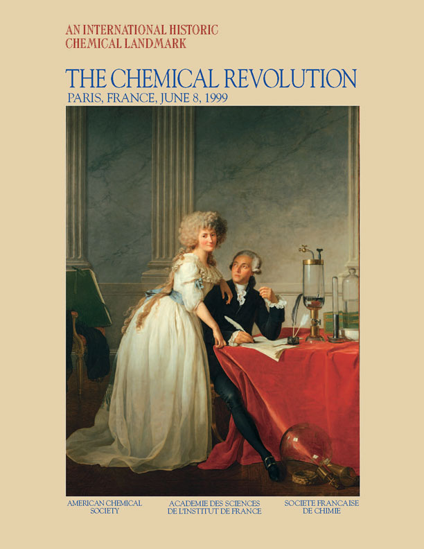 Folleto conmemorativo de “La revolución química”