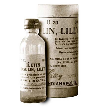 An old Iletin bottle