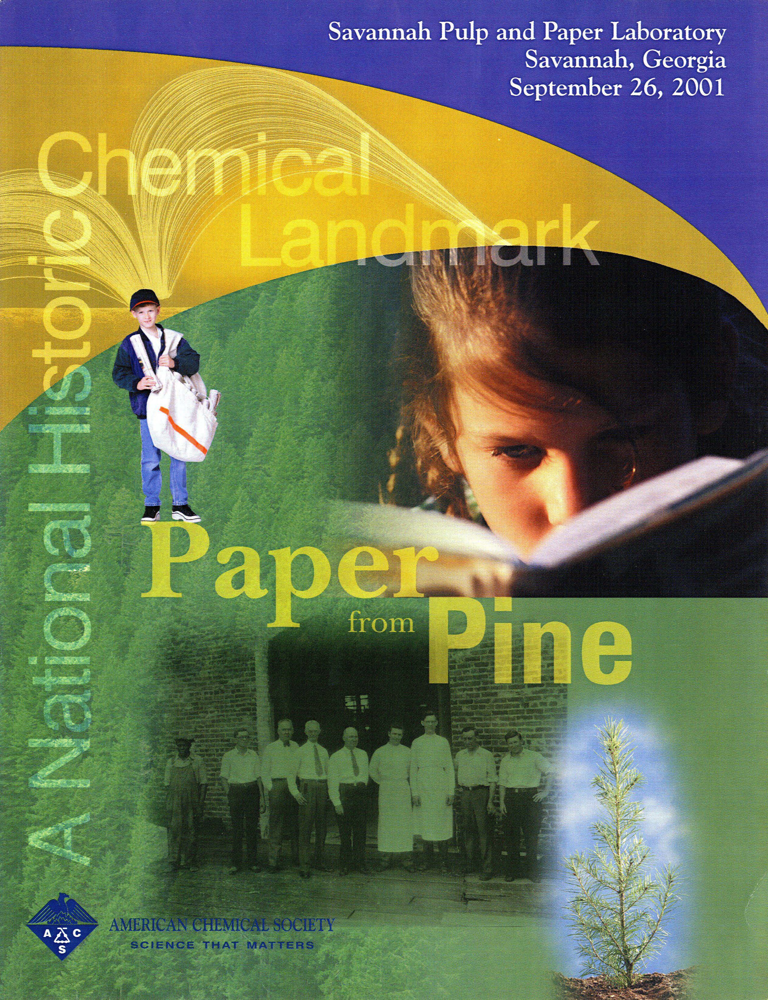 “Savannah Pulp and Paper Laboratory” commemorative booklet
