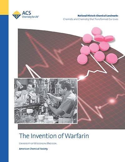 The Invention of Warfarin Landmark booklet cover with link to pdf of booklet