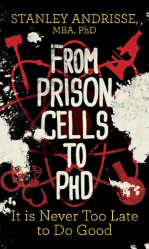 Book Cover of "From Prison Cells to PhD"