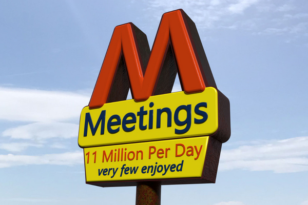 Meetings sign