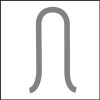 Paperclip bent into "U" shape