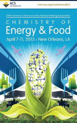 Graphic for the ACS National Meeting's Chemistry of Energy & Food theme