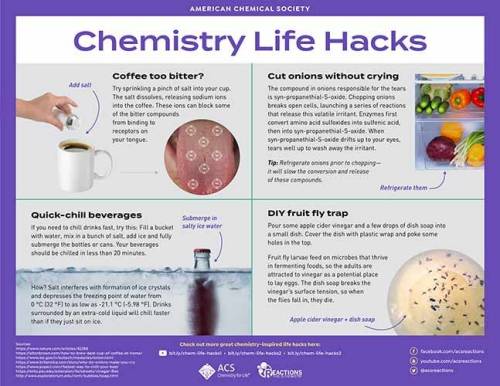 Chemistry Life Hacks?