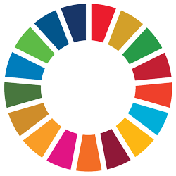 Image of diverse colors in the shape of a wheel